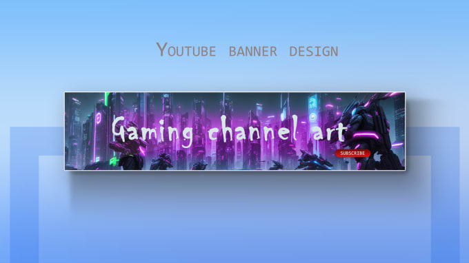 Gig Preview - Make youtube banner or facebook cover with ai arts