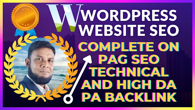 Bestseller - do complete on page seo technical  and high da pa backlink