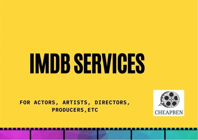 Gig Preview - Create an imdb title page for your feature film