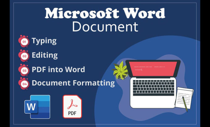 Gig Preview - Type, edit and format your microsoft word document