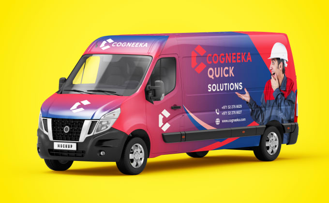 Bestseller - make branding vehicle wrap design for your car, van, truck