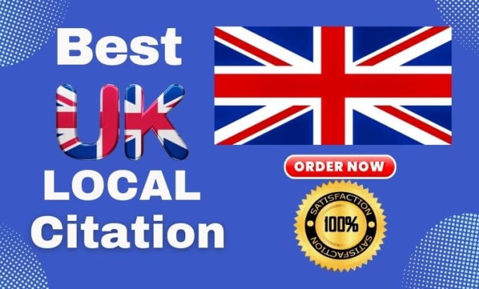 Gig Preview - Do best UK local citations and business listings for SEO