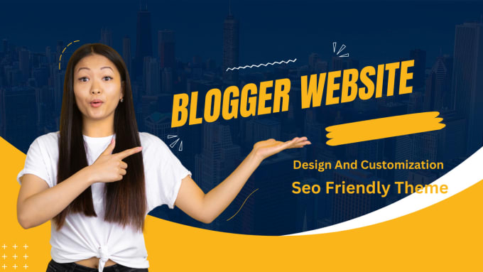 Gig Preview - Create professional blogspot blogger website setup