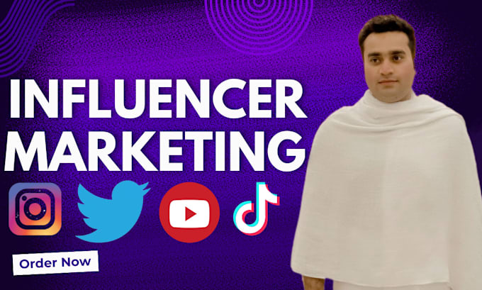 Gig Preview - Find right influencers on instagram tiktok and youtube for brand marketing