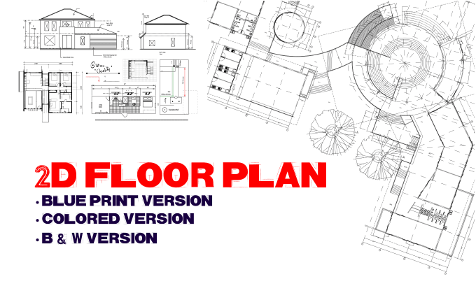 Gig Preview - Design 2d floor plans, house plans, and architect mapping