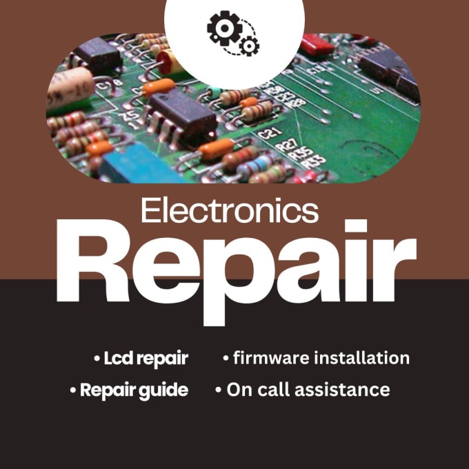 Gig Preview - Guide you on any electronics related repairs or inquiries