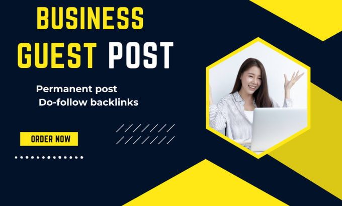 Gig Preview - Publish business guest post, high da guest post