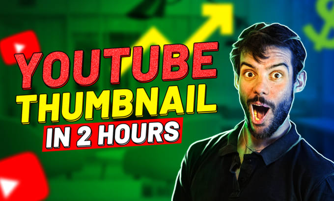 Gig Preview - Do thumb stopping clicbait youtube thumbnail design