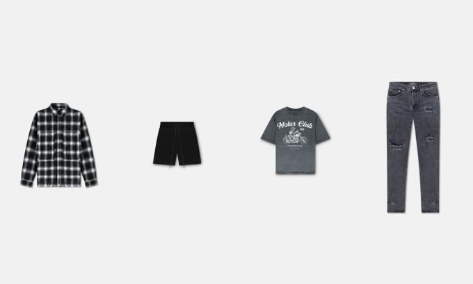 Gig Preview - Shoot flat lay ecommerce for your clothing brand