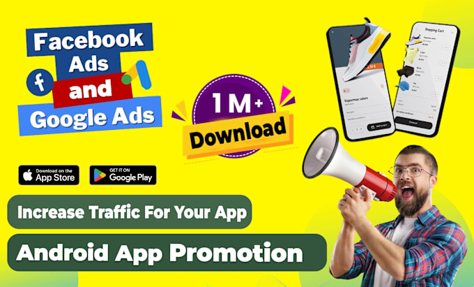 Gig Preview - Promote your android app install using facebook ads campaign