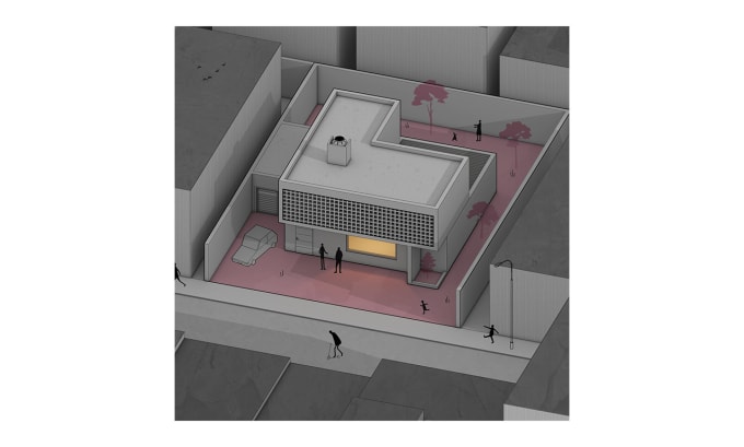 Gig Preview - Do isometric illustrations for your architectural project