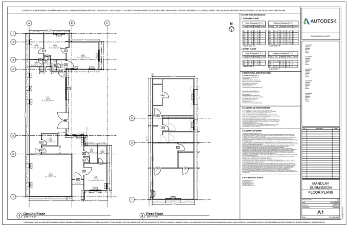 Gig Preview - Make detailed floor plans, elevations, sections and permit drawings