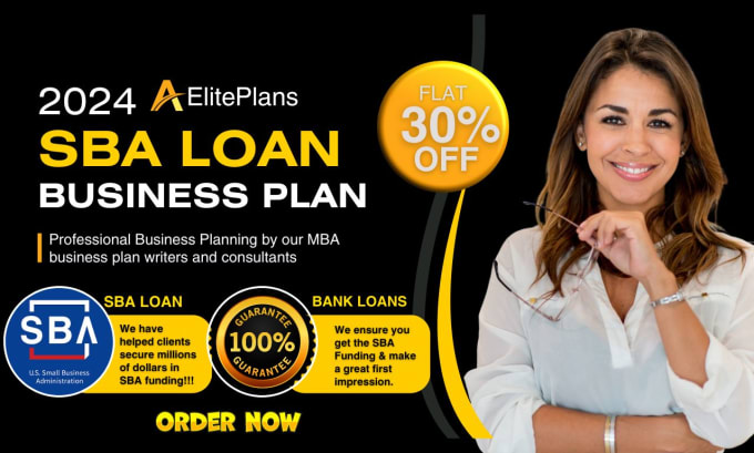 Gig Preview - Write a perfect sba loan business plan 7a,504 with complete financial plan