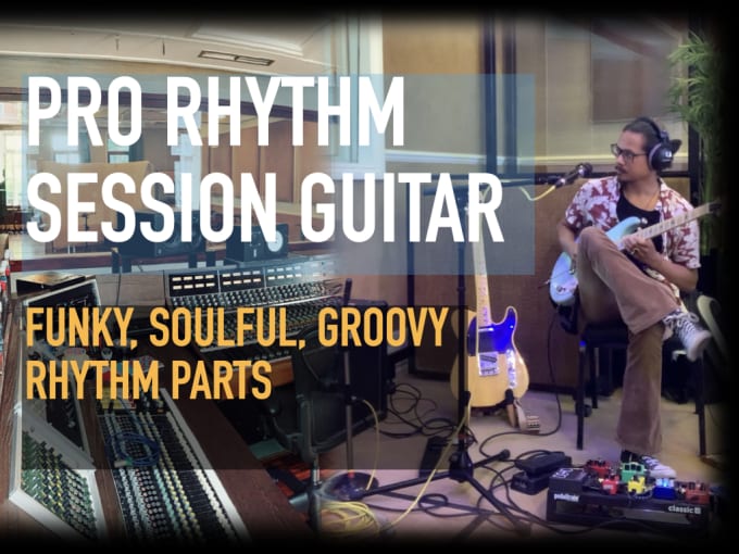 Bestseller - be your pro rhythm session guitarist, funky and soulful