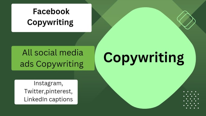 Gig Preview - Write killer facebook ad copywriting