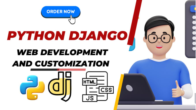 Gig Preview - Create and modify python django and HTML, CSS  web app