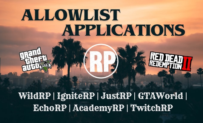 Gig Preview - Write your rp server allowlist application