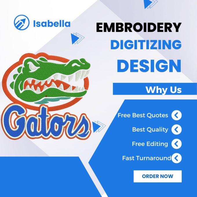 Gig Preview - Do digitized image for embroidery logo in any file format