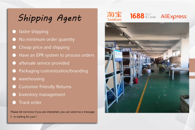 Gig Preview - Be your china sourcing agent shopify dropshipping agent