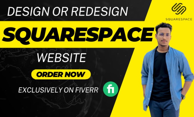 Gig Preview - Create squarespace website, design or website redesign