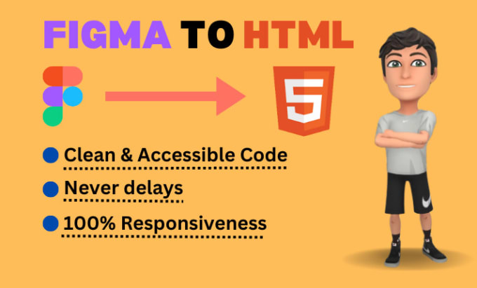 Gig Preview - Convert your figma file to HTML