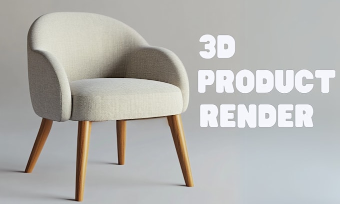 Gig Preview - Create 3d rendering product design realistic