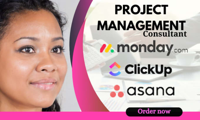 Gig Preview - Setup project dashboard on monday clickup asana, clickup project management