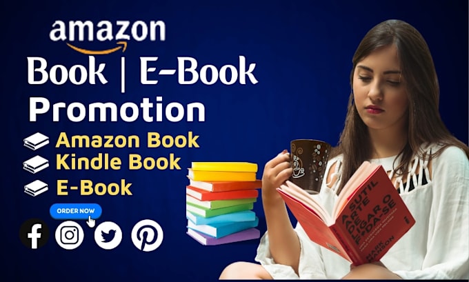 Gig Preview - Viral book promotion and ebook marketing for your amazon book