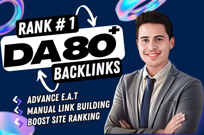 Gig Preview - Do high da seo backlinks building dofollow white hat authority to google ranking