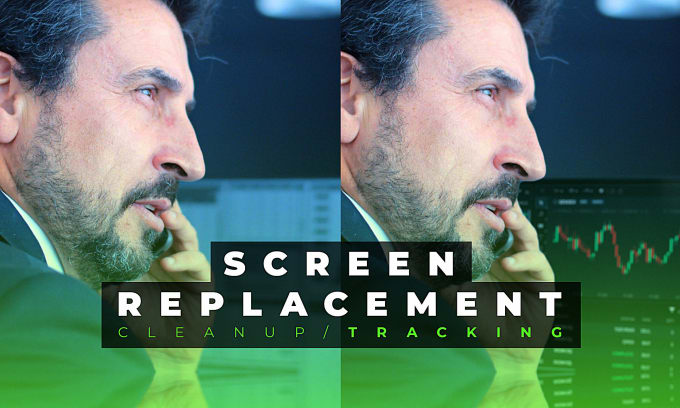 Gig Preview - Do vfx screen replacement, motion tracking, keying, and compositing