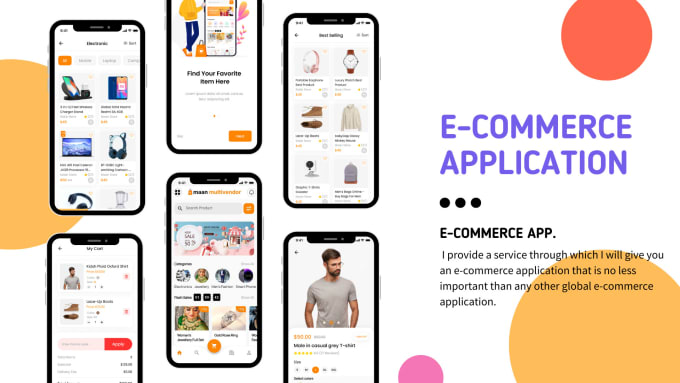 Gig Preview - Give you ecommerce shopping lifestyle store app for ios and android