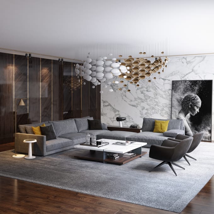 Gig Preview - Render your interior 3d architecture visualization