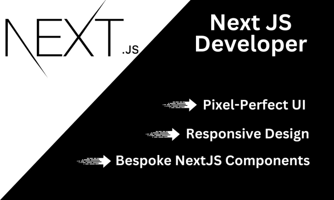 Gig Preview - Develop website using next js