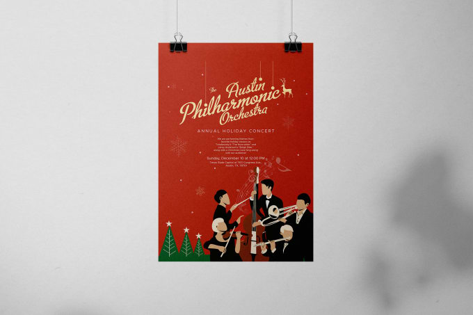 Gig Preview - Design a minimalist illustrated poster