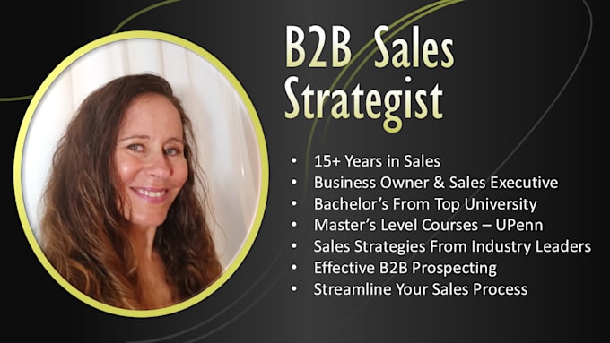 Gig Preview - Grow your company with professional sales strategy