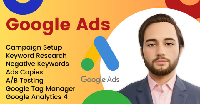 Gig Preview - Setup, manage and optimise google ads PPC campaign