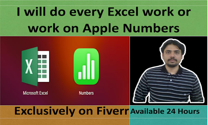 Gig Preview - Automate custom apple numbers or microsoft excel spreadsheet formula, data entry