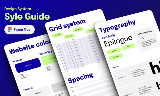 Gig Preview - Build a UI style guide profesionaly for design system