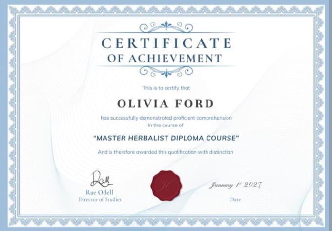 Gig Preview - Do certificate design completion certificate, diploma certificate