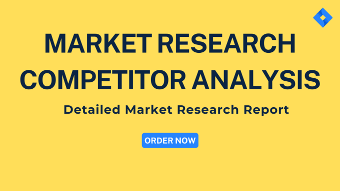 Gig Preview - Do data analysis for market research and competitor analysis