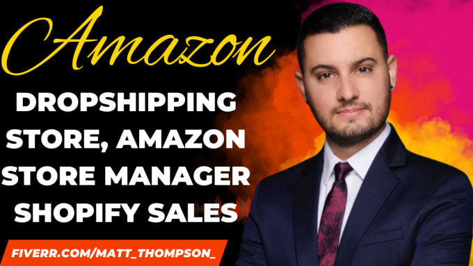 Gig Preview - Build high converting amazon dropshipping store, amazon fba, affiliate website