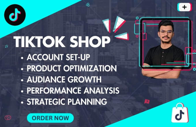 Gig Preview - Unleash your success on tiktok shop, setup, management, and growth