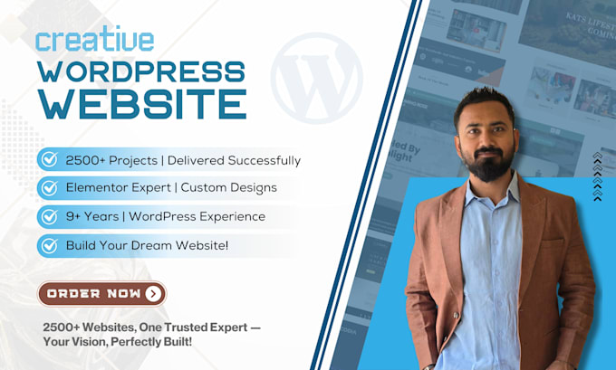 Bestseller - create wordpress website design and development