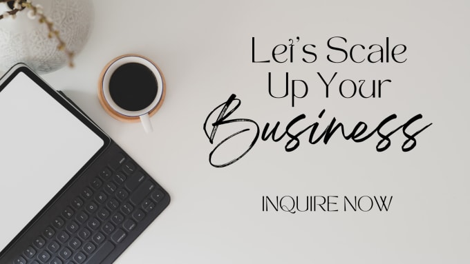 Gig Preview - Be your dedicated business consultant