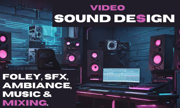 Gig Preview - Sound design, audio editing, foley, sfx for your video