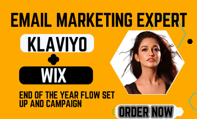 Gig Preview - Set up your klaviyo flows and wix email marketing for 2024