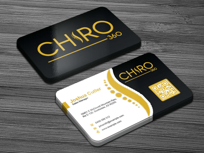 Gig Preview - Do outstanding modern business card design