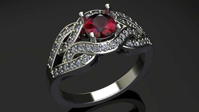 Gig Preview - Do 3d cad jewelry design and HD rendered images