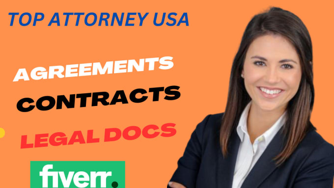 Gig Preview - Be your lawyer to write legal contracts, legal agreements, nda, llc operating