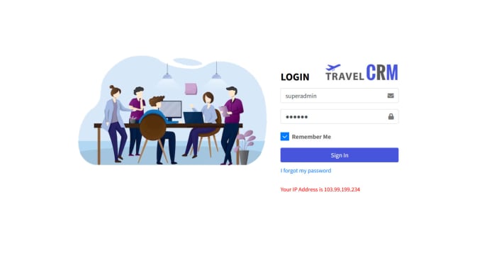 Gig Preview - Flight booking management CRM